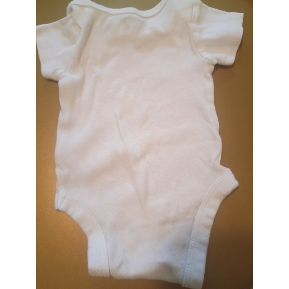 White Baby Bodysuit Set Short and Long Sleeve Cotton Infant Essentials